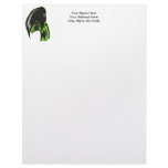 Aliens Gone Gothic Letterhead Design