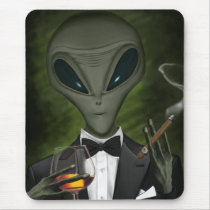 Aliens Got Class Mousepad V1
