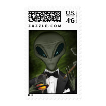 Aliens Got Class Postage