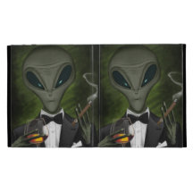 Aliens Got Class V1 Caseable Case iPad Folio Cover