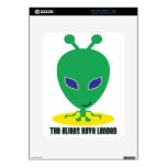 Aliens Have Landed Decals For iPad