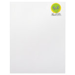 Aliens Head Personalized Letterhead