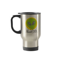 Aliens Head Coffee Mugs