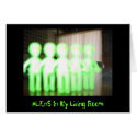 aLiEnS In My Living Room! cards