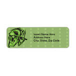 Aliens Invade The Karaoke Bar Return Address Label