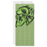 Aliens Invade The Karaoke Bar Personalized Rack Card