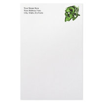 Aliens Invade The Karaoke Bar Personalized Stationery