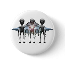 Aliens Landing Pins