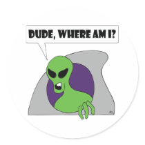 ALIENS lost Stickers