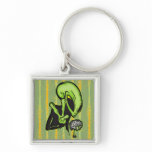 Aliens Love Brain Food Key Chains