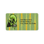 Aliens Love Brain Food Address Label