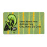 Aliens Love Brain Food Shipping Label