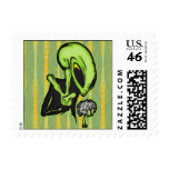 Aliens Love Brain Food Stamp