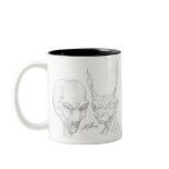 Aliens Monsters from Outer Space Mug by Al Rio