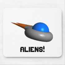 Aliens! mousepad
