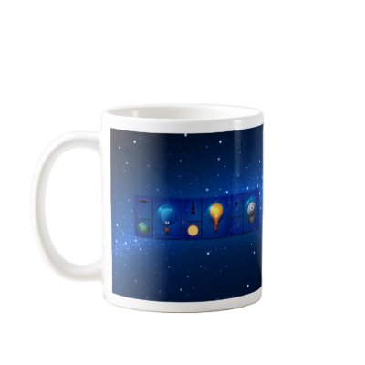 Aliens Coffee Mugs by vladstudio