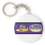 Aliens On Vacation Key Chain