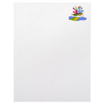Aliens Partying Personalized Letterhead