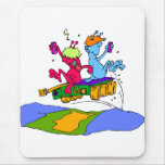 Aliens Partying Mousepad