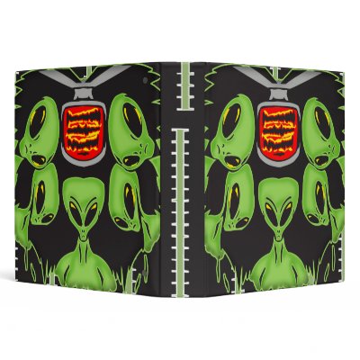 Aliens Probing Your Body Binder by sagart1952