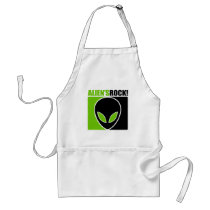 Aliens Rock! aprons