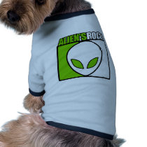 Aliens Rock! pet clothing by designs_that_rock Aliens Rock! pet clothing
