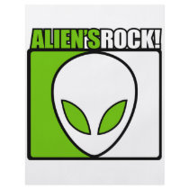 Aliens Rock! flyers