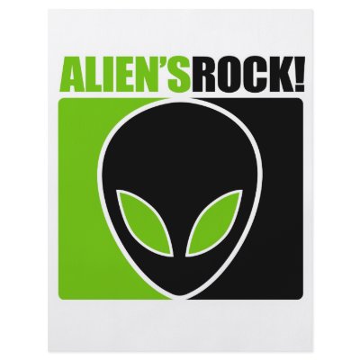 Aliens Rock! Flyer Design by designs_that_rock