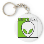 Aliens Rock! Keychains