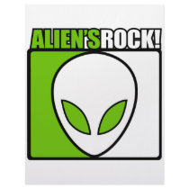Aliens Rock! Letterhead Template