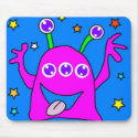 Aliens Rock mousepads