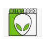 Aliens Rock! Postcards