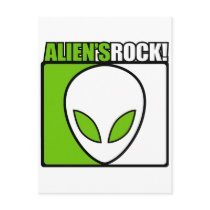 Aliens Rock! postcards by designs_that_rock Aliens Rock! postcards