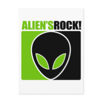 Aliens Rock! postcards by designs_that_rock Aliens Rock! postcards
