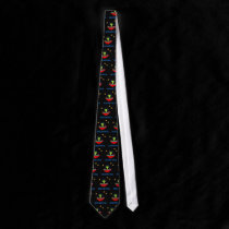 aLiEnS rOcK Tie - Blue by Knot_Just_Any_Tie aLiEnS rOcK Tie - Blue