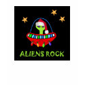 aLiEnS ROCKin' in a Merry Christmas! t-shirts by BitsOfWhimsy aLiEnS ROCKin' in a Merry Christmas! t-shirts