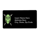 Aliens Rule Shipping Label
