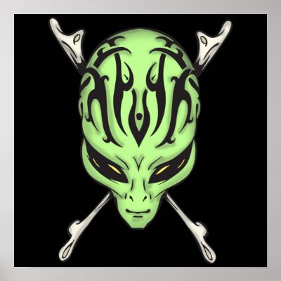 Aliens Rule Poster by sagart1952