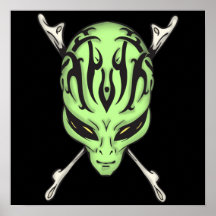 Aliens Rule Poster