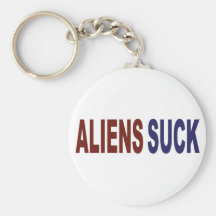 Aliens Suck Key Chains