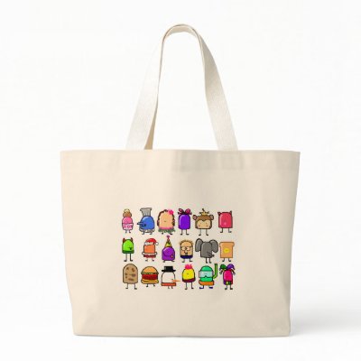 Aliens Tote Bag by thedollyllama
