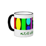 aLiEnS wAtChInG! Coffee Mugs