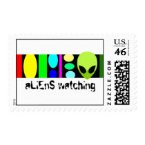 aLiEnS WATCHING! postage