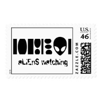 aLiEnS WATCHING! postage
