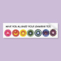 aligned chakras Bumper Sticker bumper stickers