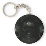 Aligned skulls - key chains