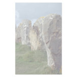 Alignments de Lagatjar, France rock formation Stationery Design