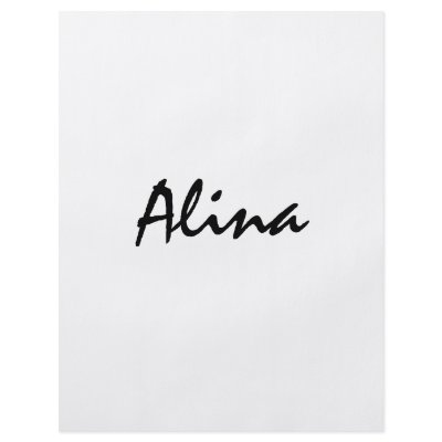 Alina With Celtic Meaning Flyers by Yve_13