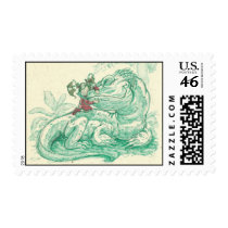 Ali's Dragon stamps