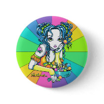 "Alisha" Candy Rainbow Fae Button buttons